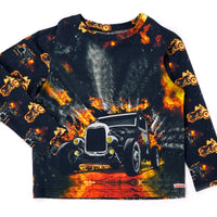 Fire Car T-Shirt